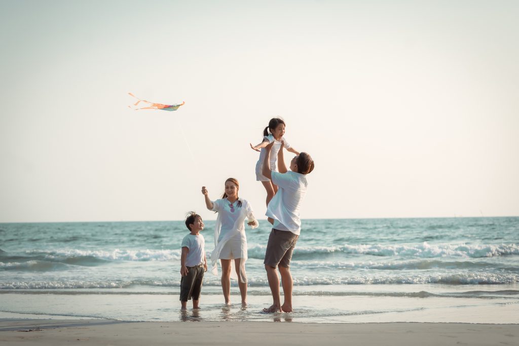family vacations at the beach