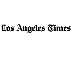 los angeles times black logo
