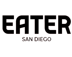 eater san diego black logo