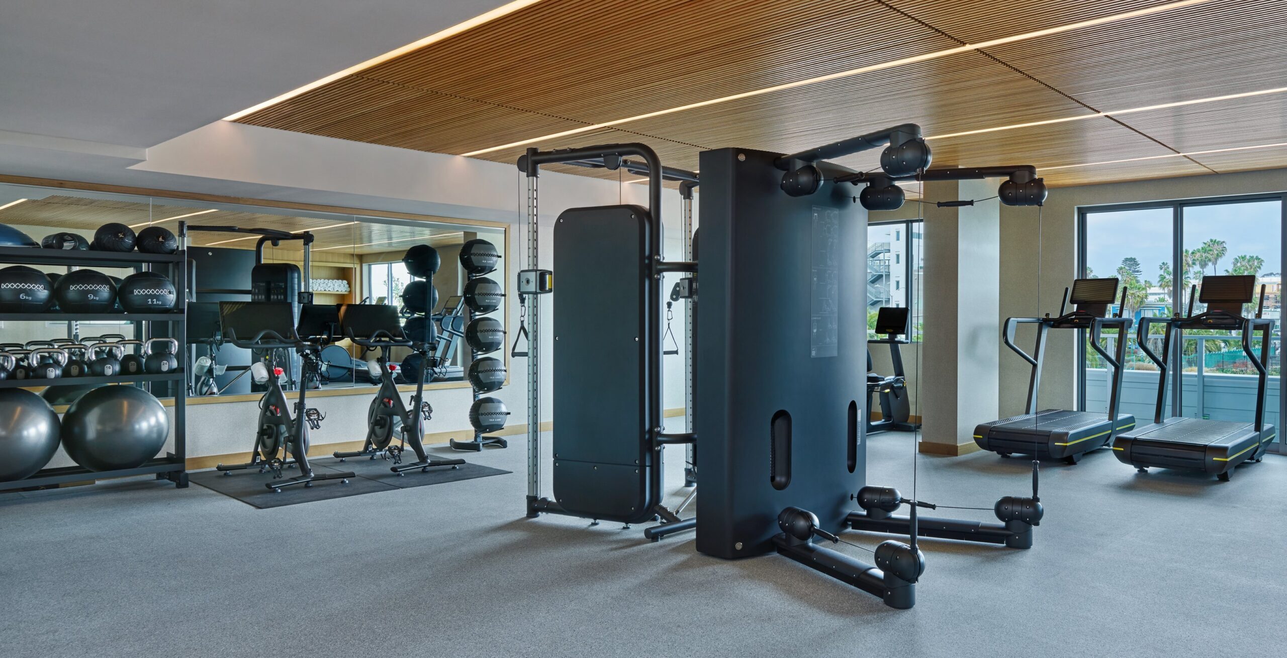 Fitness Center at Mission Pacific Hotel
