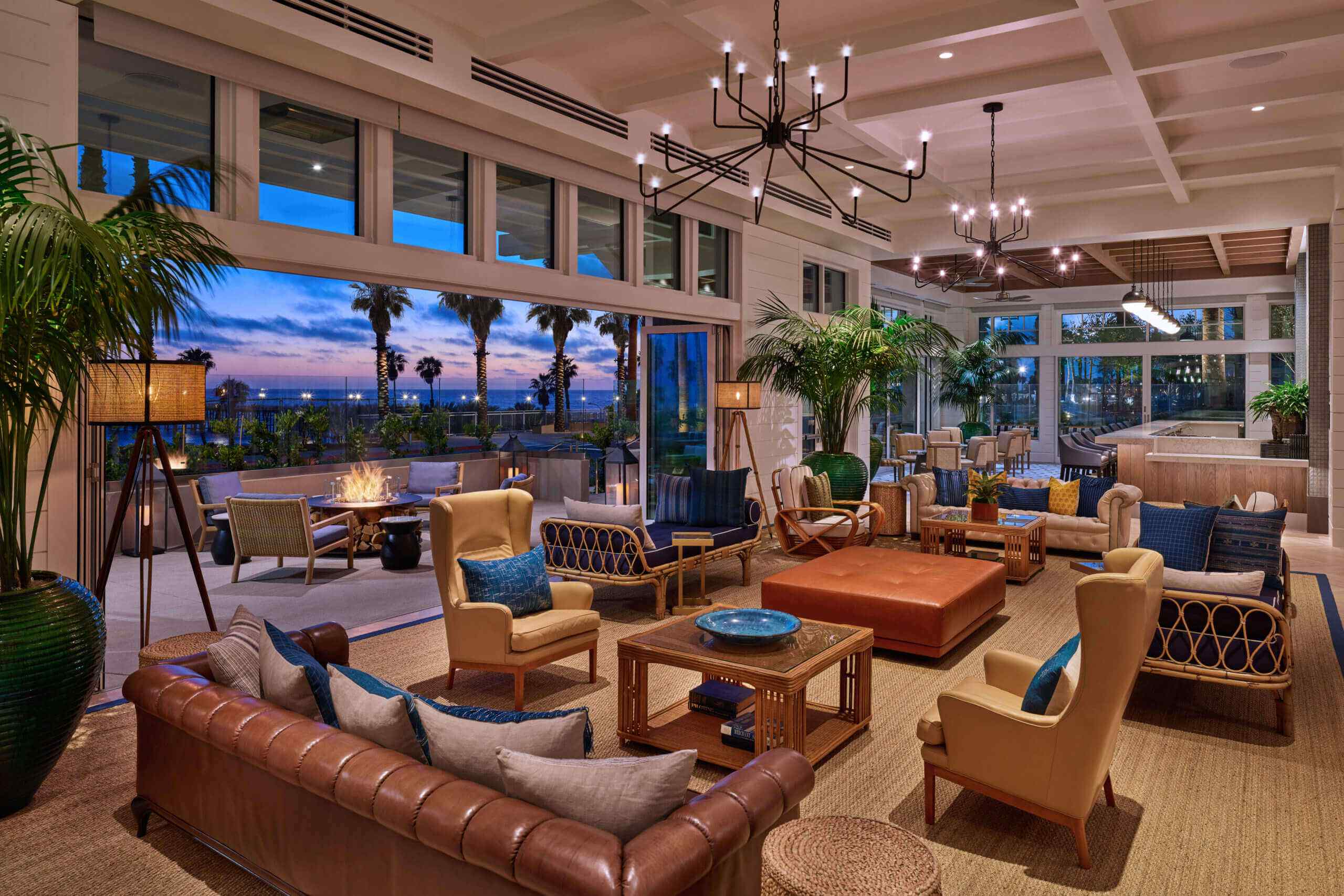 The Lounge at The Shore Room in Oceanside