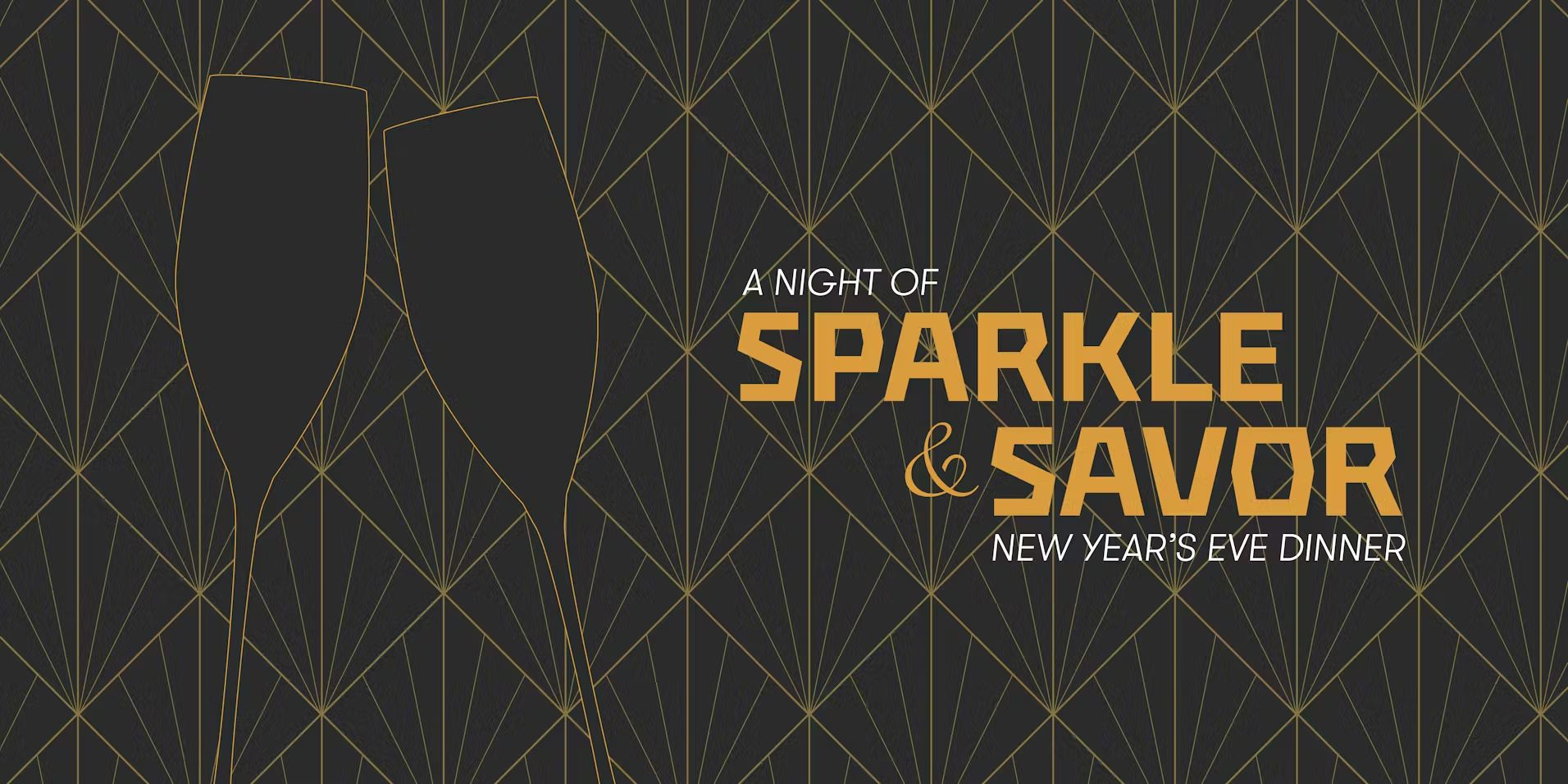 Valle's New Year's Eve Dinner promotional graphic